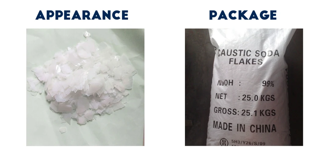 Flakes Alkali Soda Flake 99% Potassium in Skincare Naoh CAS 1310-73-2 Sodium Hydroxide