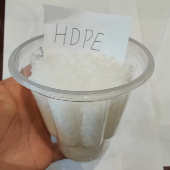 HDPE 플라스틱 원료, 과립화된 순수 HDPE 과립